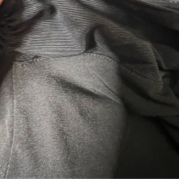 Unique y2k vintage black lvl x flared Bell Bottom stretchy pants Mesh Band - Picture 9 of 10